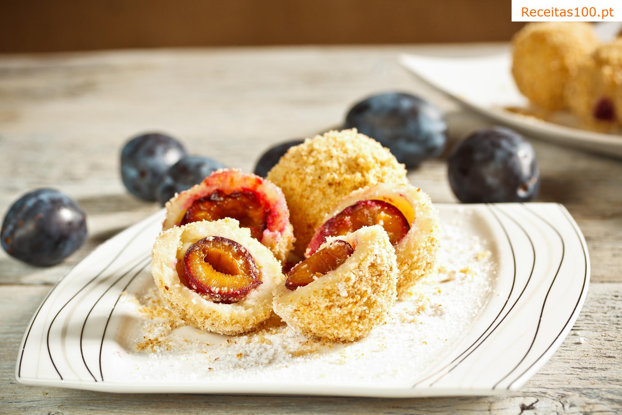 Bolinho de frutas fermentadas