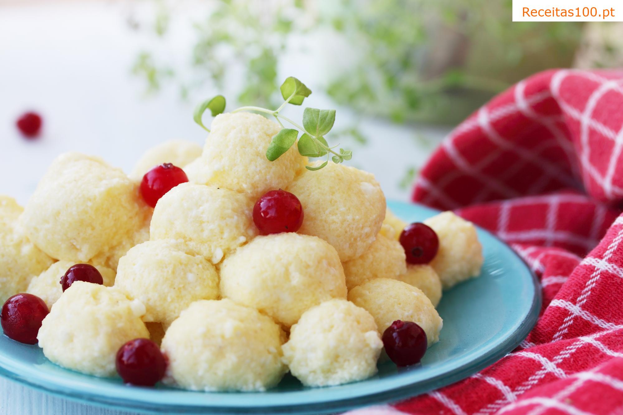 Bolinhos de ricota de abobrinha