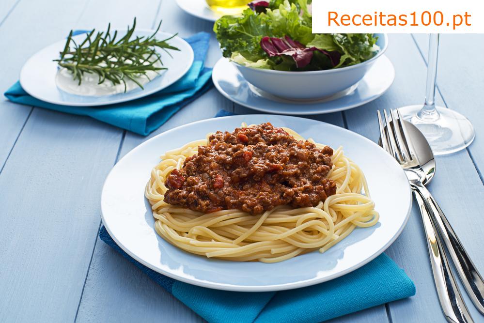 Carne moída para espaguete