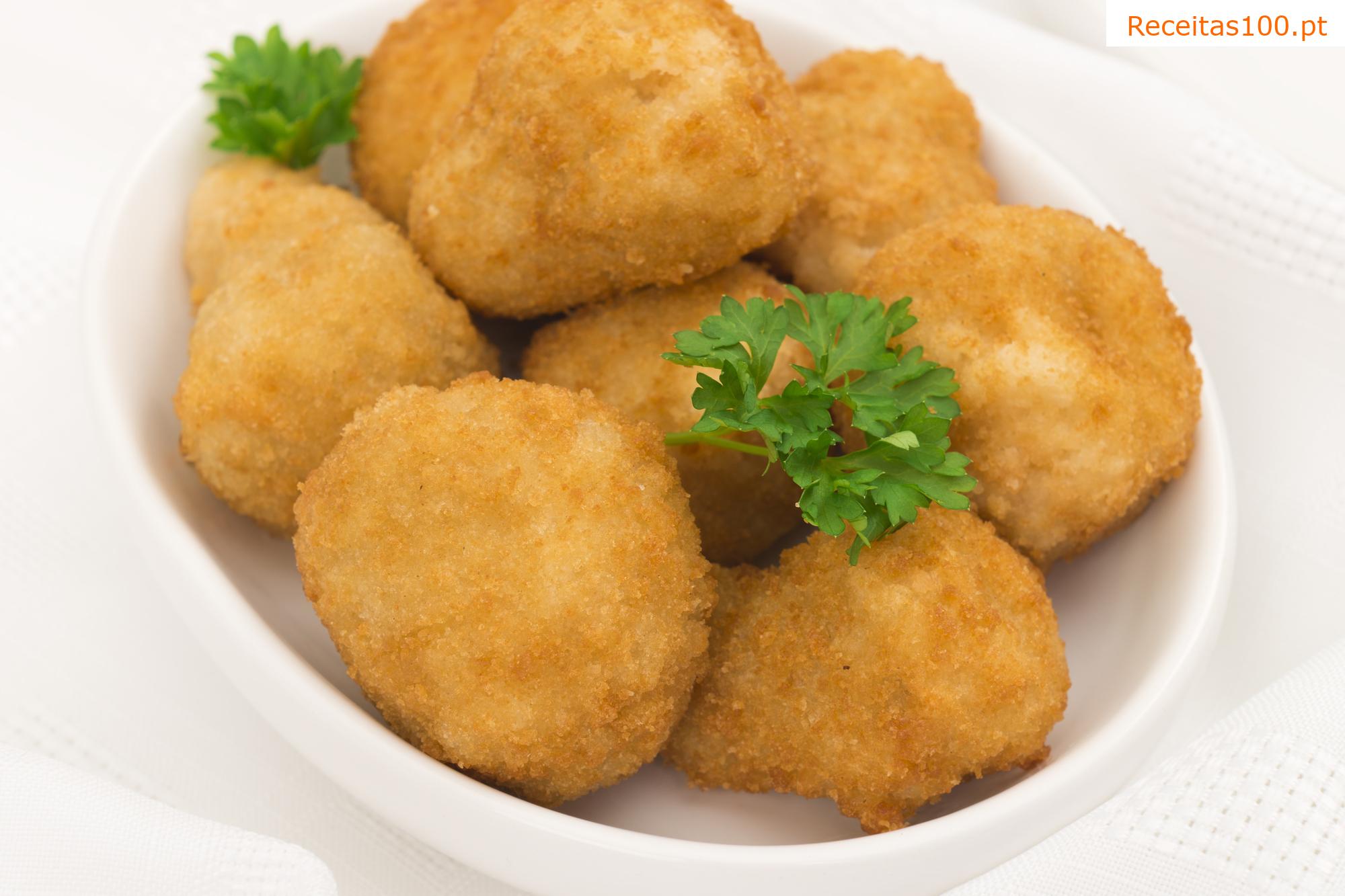Cogumelos fritos