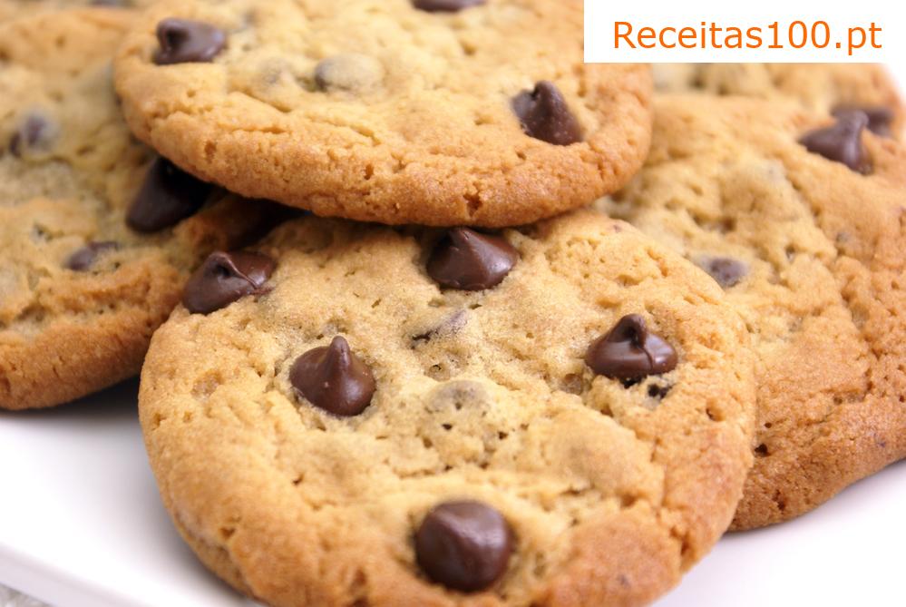 Cookies com chocolate