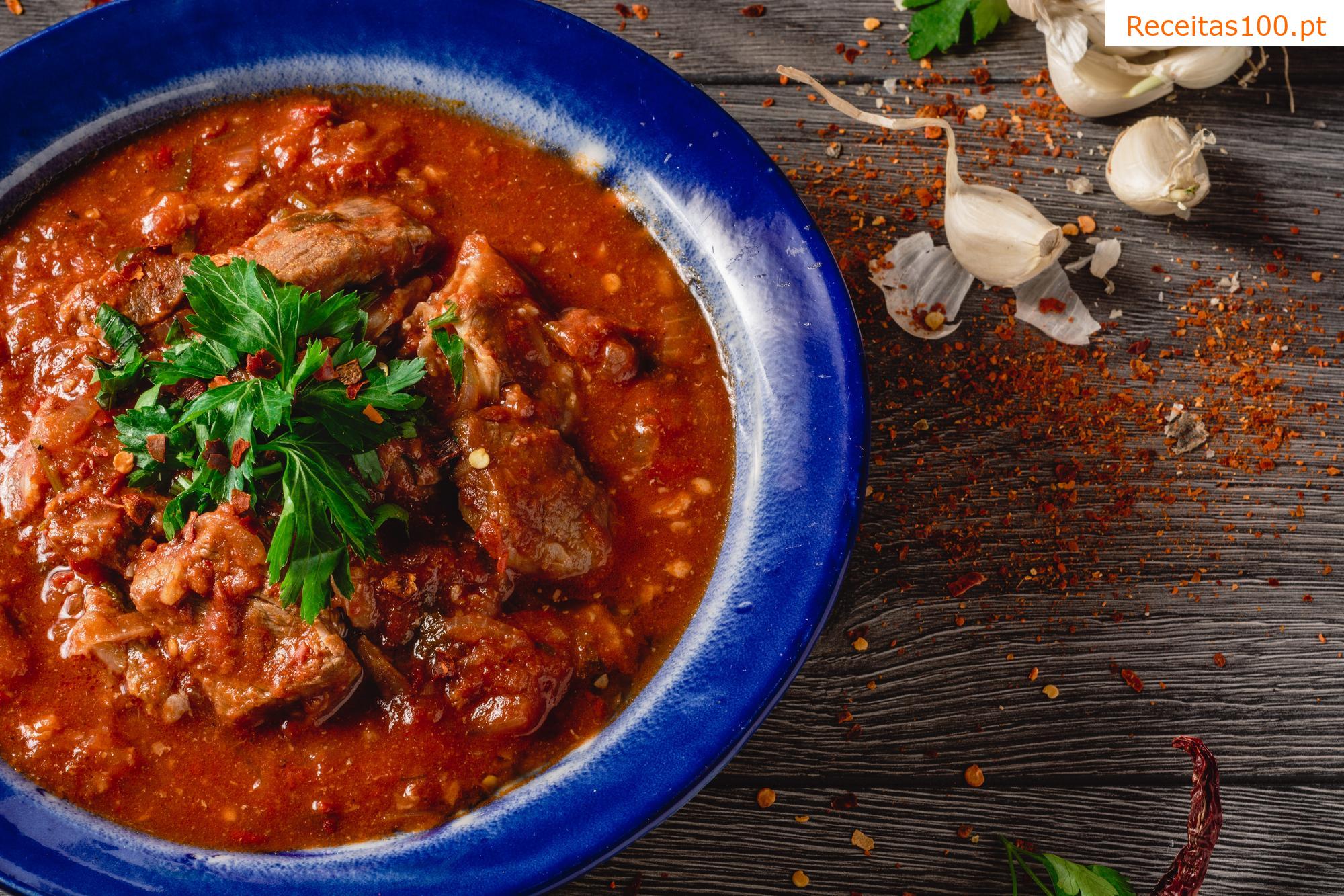 Escalopes de vitela com presunto e tomates secos