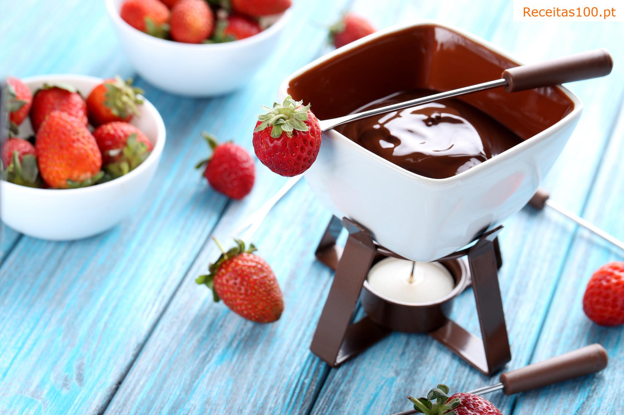 Fondue de chocolate picante