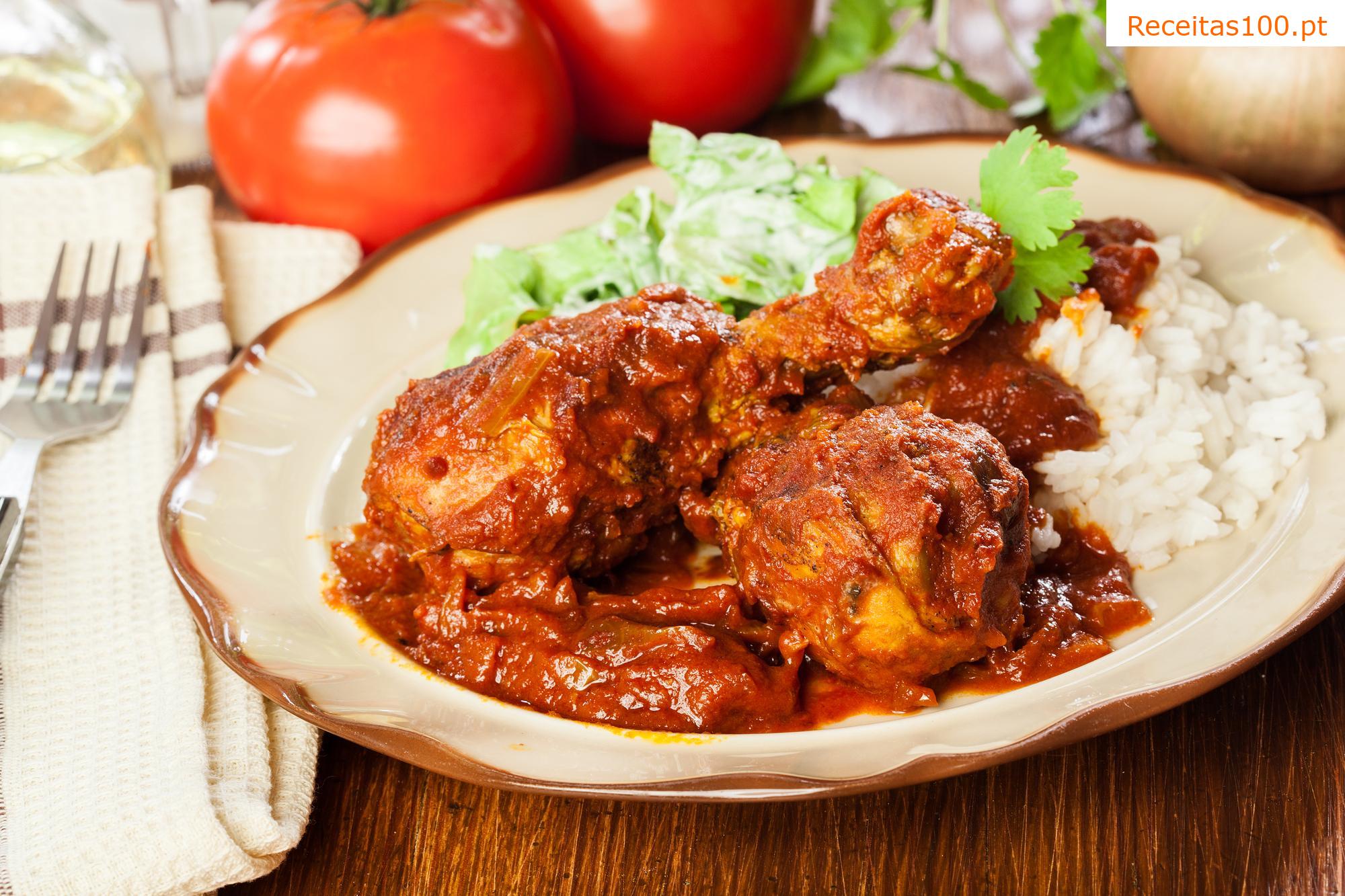 Frango ao molho tandoori