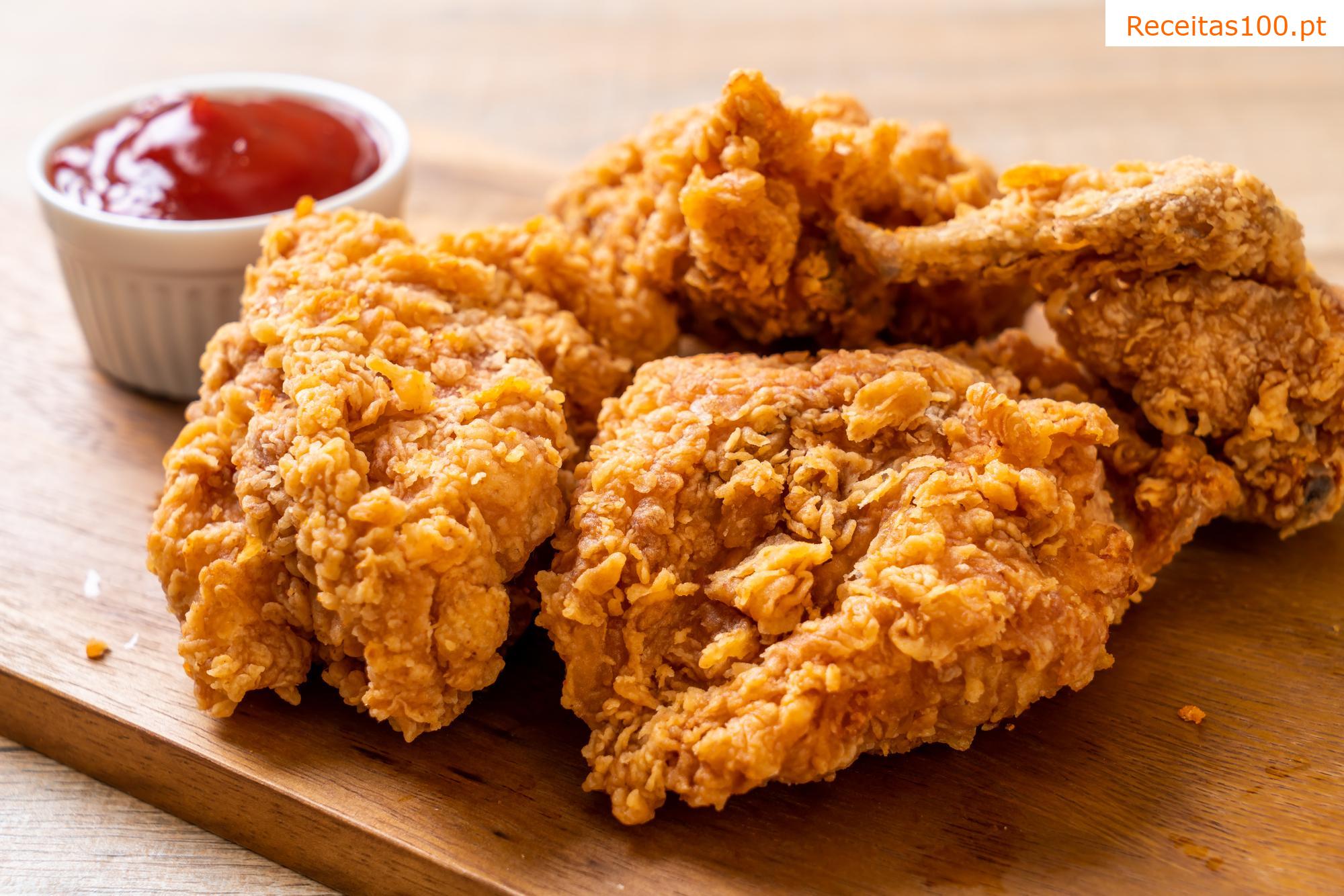 Frango frito à Toscana