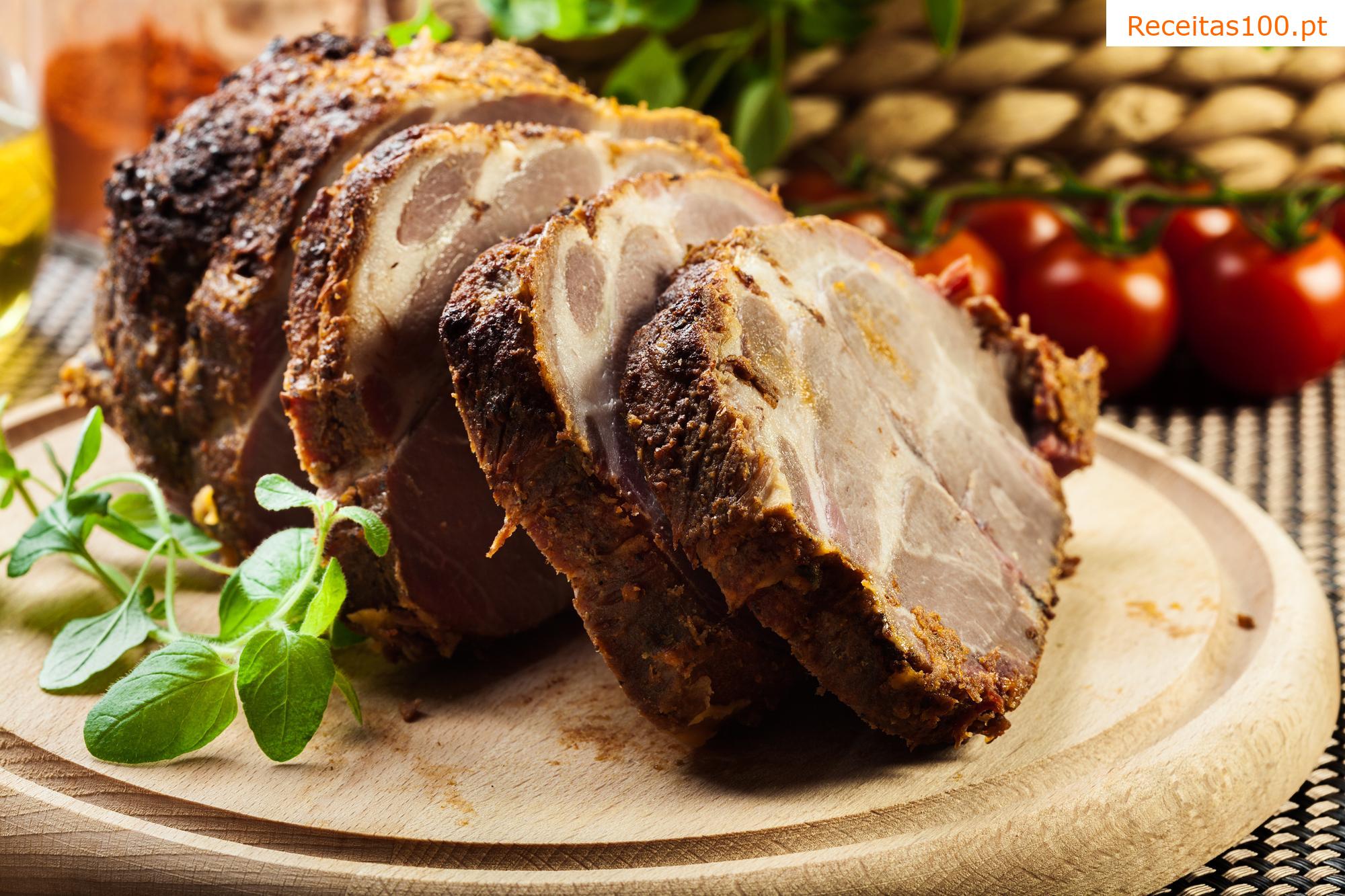 Karpetada assada com batatas