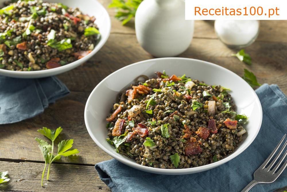 Lentilhas com legumes