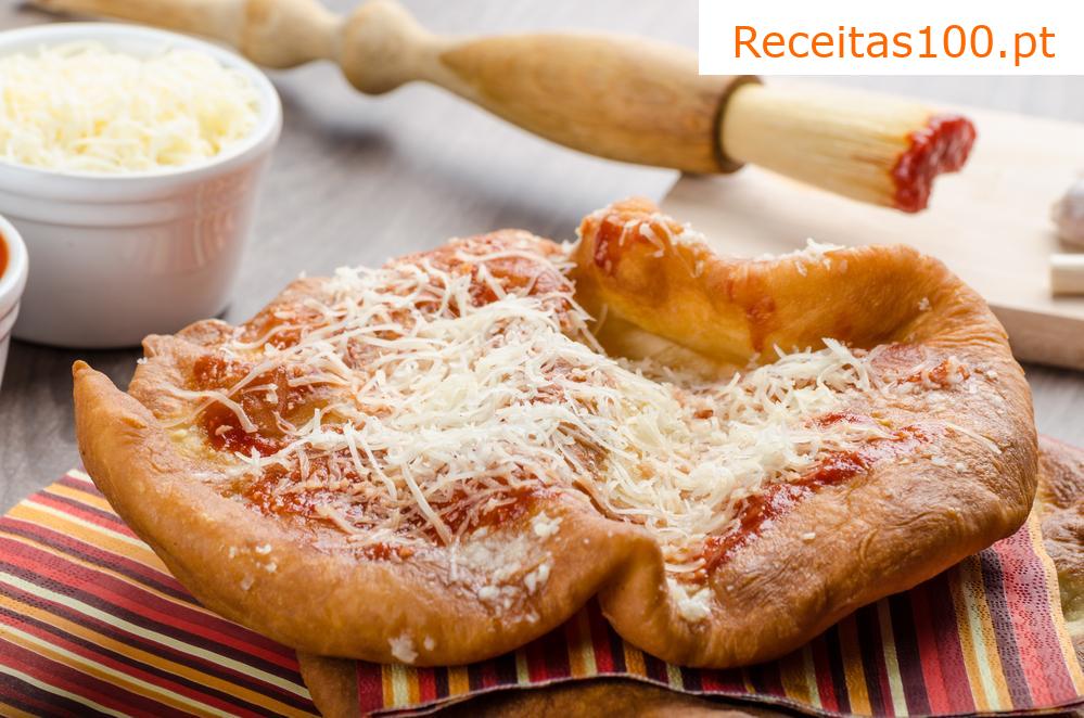Mini langos de nata azeda
