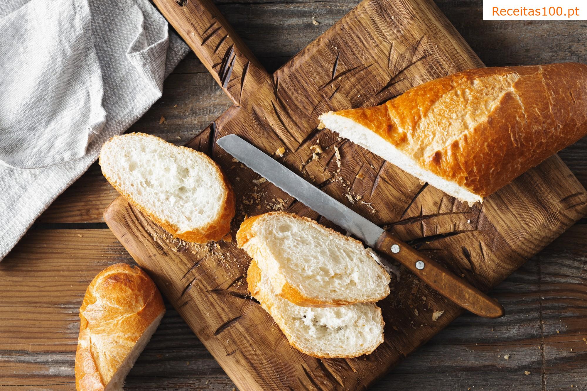 Pão francês caseiro