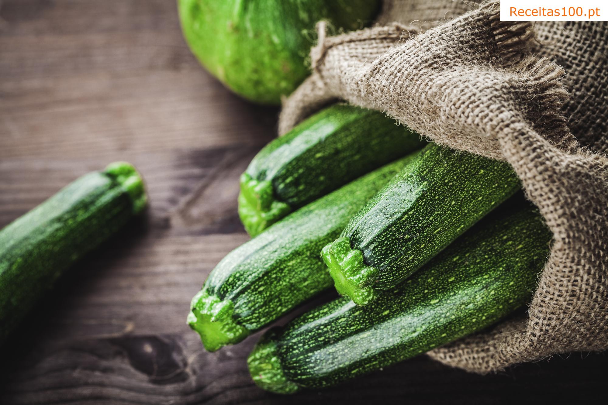 Repolho de abobrinha cozido