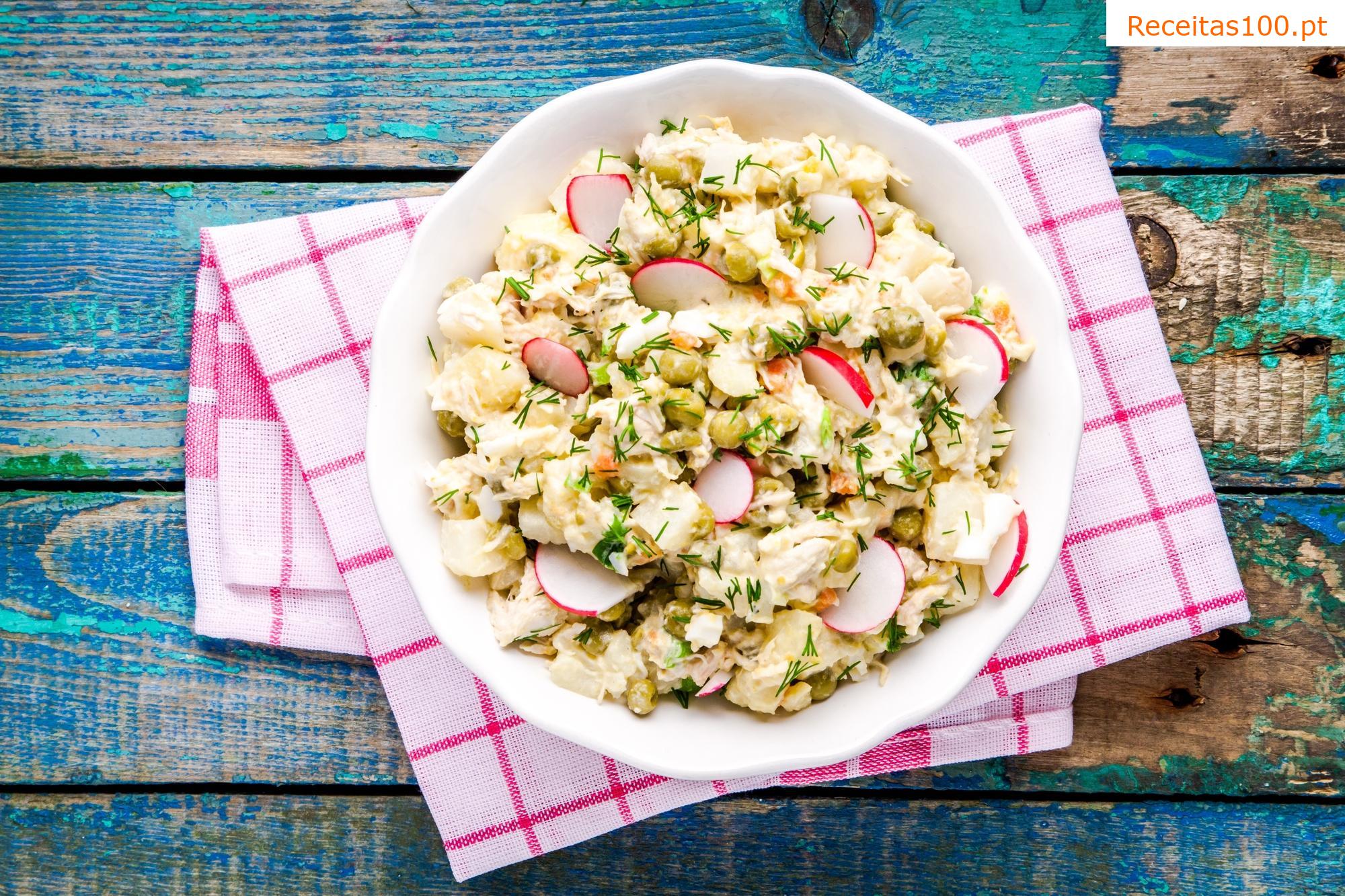 Salada de batata de verão