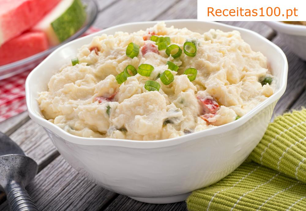 Salada de batata leve