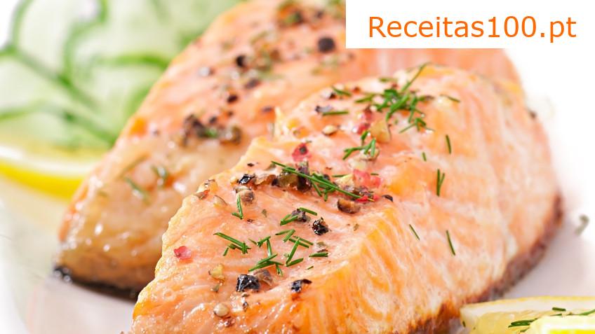 Salmão grelhado