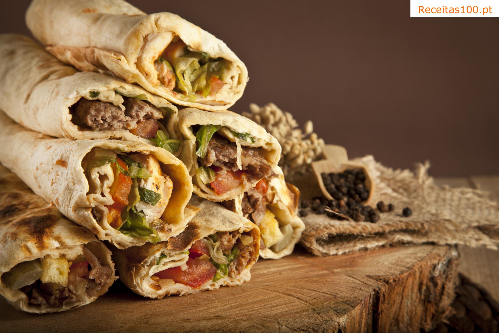 Shawarma de frango