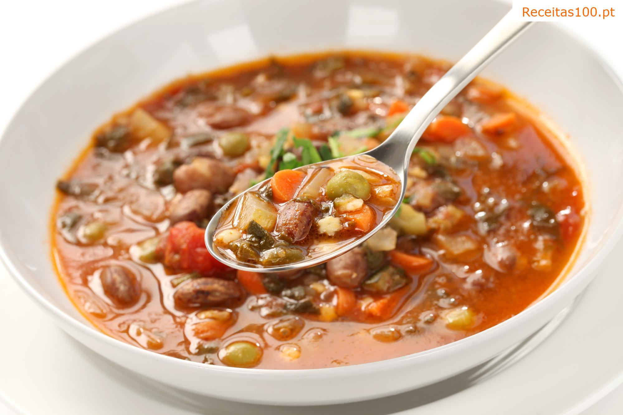 Sopa Minestrone Italiana