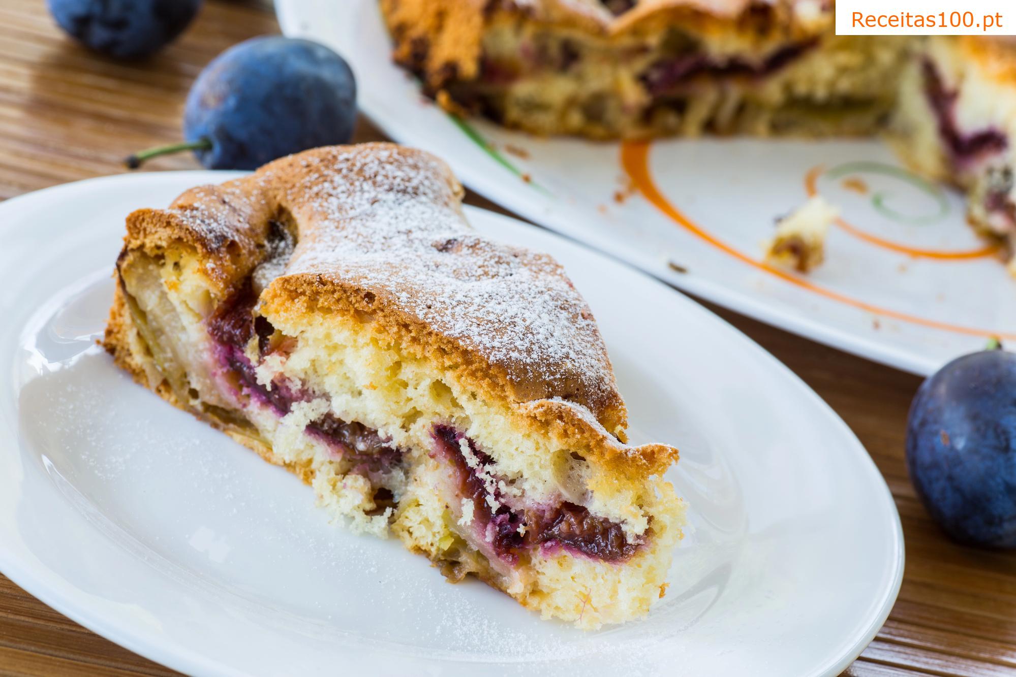 Torta de batata feita com massa "tártaro"